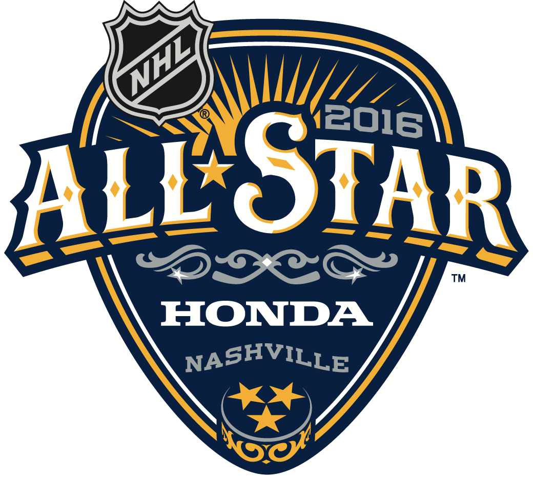NHL All-Star Game 2016 Sponsored Logo iron on transfers for clothing